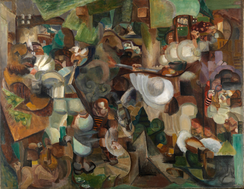 Les alpinistes attaqués par les ours de Henri le Fauconnier